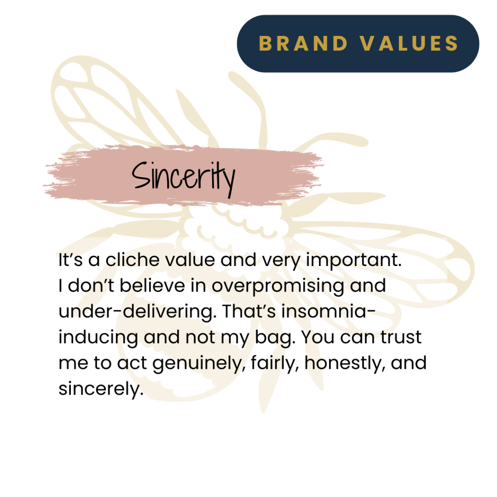 Brand values